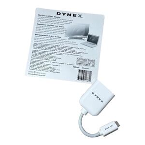 Dynex DX-AP100 Mini DVI-to Video Adapter for Apple TESTED